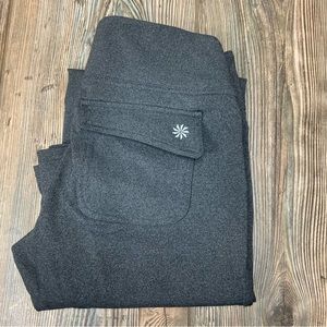 ATHLETA | Fusion Flare Yoga Pant | Heather Gray | Size Small
